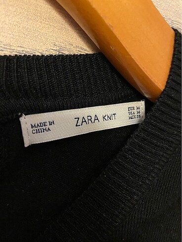 Zara Zara Siyah Triko