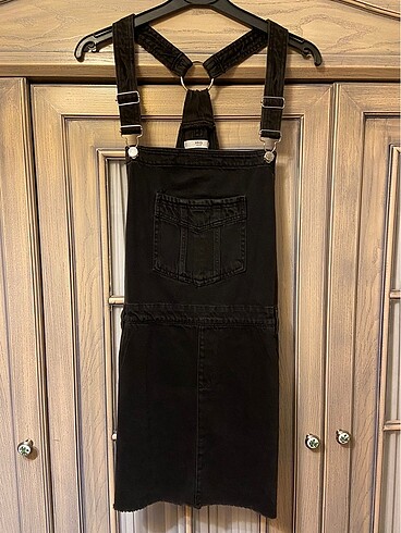 Mango Kot Salopet - Görsel 4