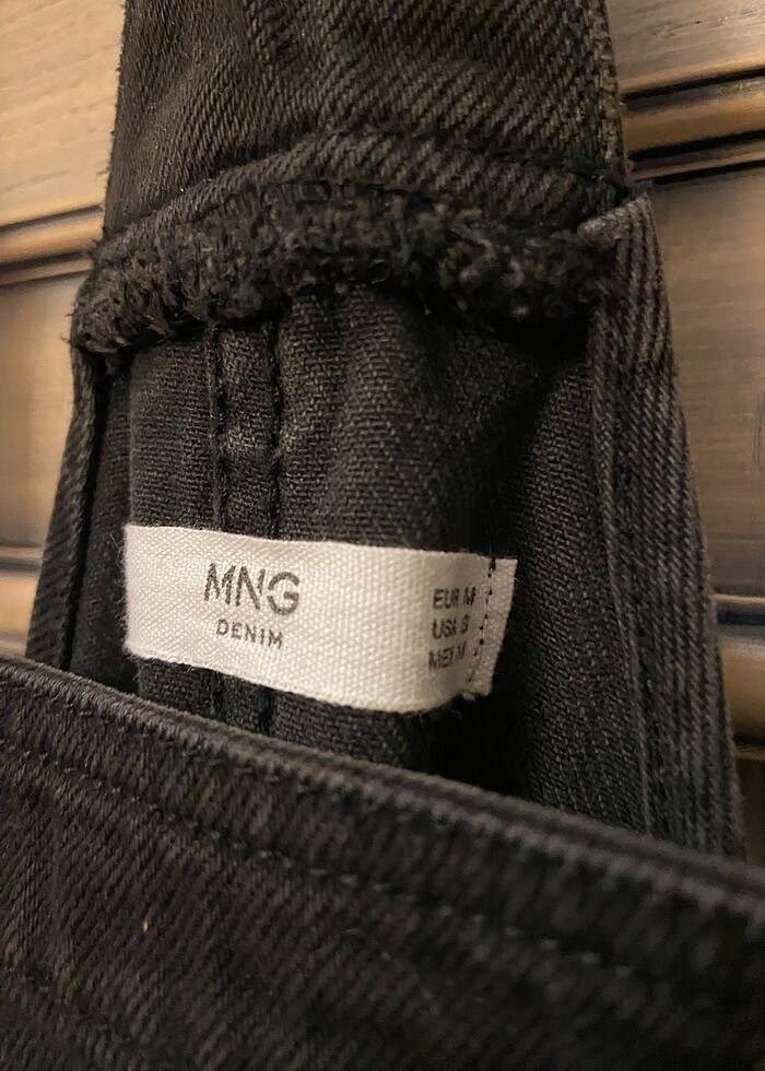 Mango Kot Salopet - Görsel 5