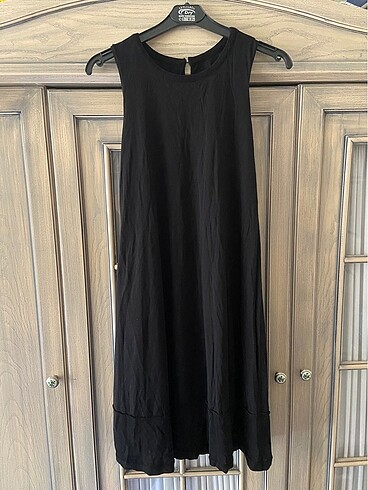 Massimo Dutti Siyah Elbise