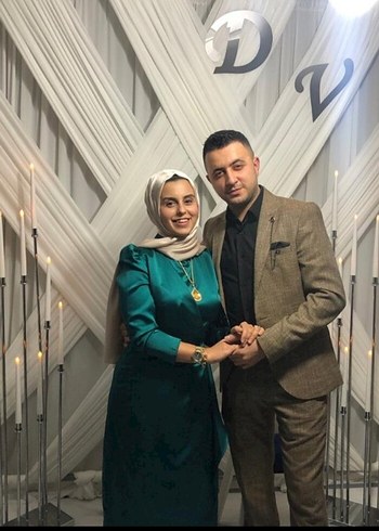 Siyah Drapeli Uzun Abiye Elbise - Görsel 3