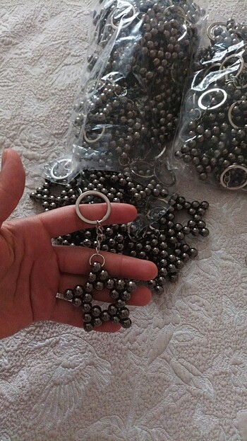 Yıldız anahtarlık özel günler için hediyelik - Görsel 5