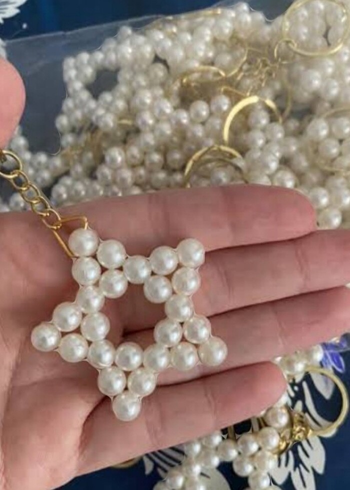 Yıldız anahtarlık özel günler için hediyelik - Görsel 3