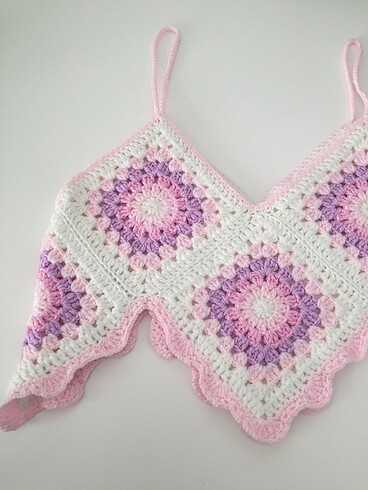 Zara #crop #örgücrop #handmade