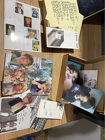 xs Beden kahverengi Renk layover album taehyung bts
