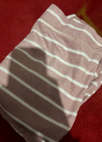 Pembe Çizgili Pijama Takımı - Görsel 6