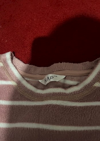 Pembe Çizgili Pijama Takımı - Görsel 5