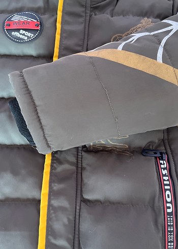 Kahverengi Kürklü Erkek Çocuk Mont - Görsel 3