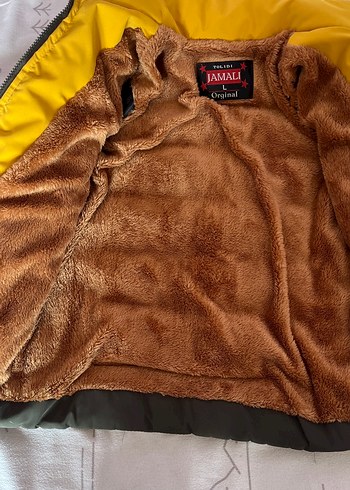 Kahverengi Kürklü Erkek Çocuk Mont - Görsel 5