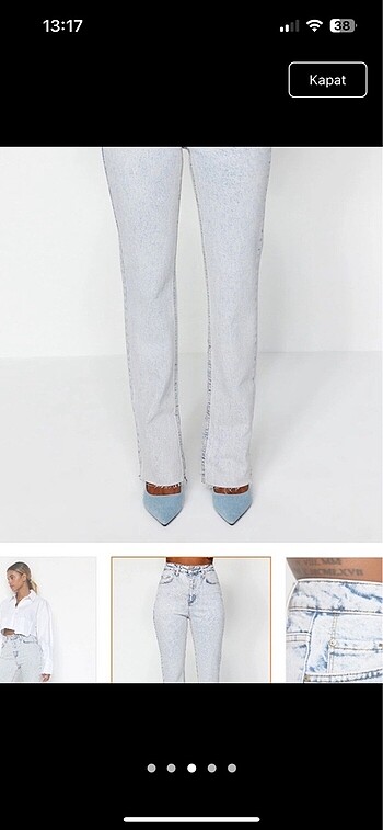 36 Beden Flare jean