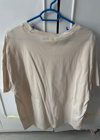 Beyaz Kız Tişörtü, Kısa Kollu, Baskılı H&M - Görsel 3