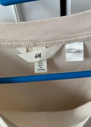 Beyaz Kız Tişörtü, Kısa Kollu, Baskılı H&M - Görsel 2
