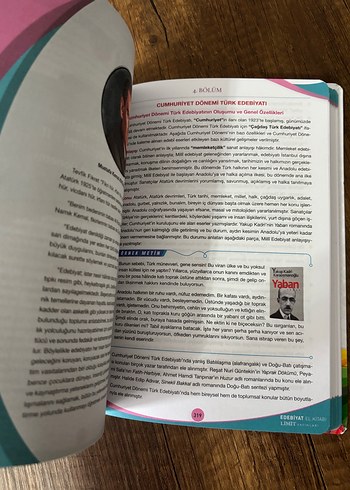 AYT Edebiyat El Kitabı - Limit Yayınları - Görsel 3