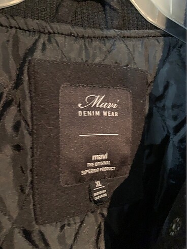 Mavi Jeans Unisex kolej ceketi siyah