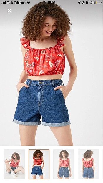 Bershka Koton crop