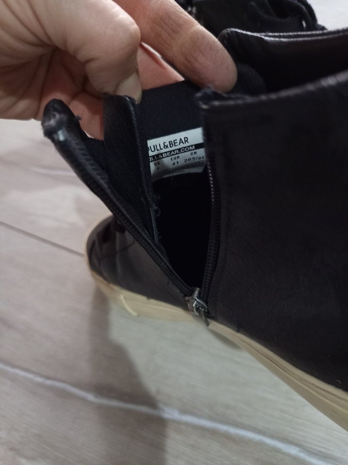 Erkek Siyah Bağcıklı Günlük Spor Ayakkabı - Görsel 4