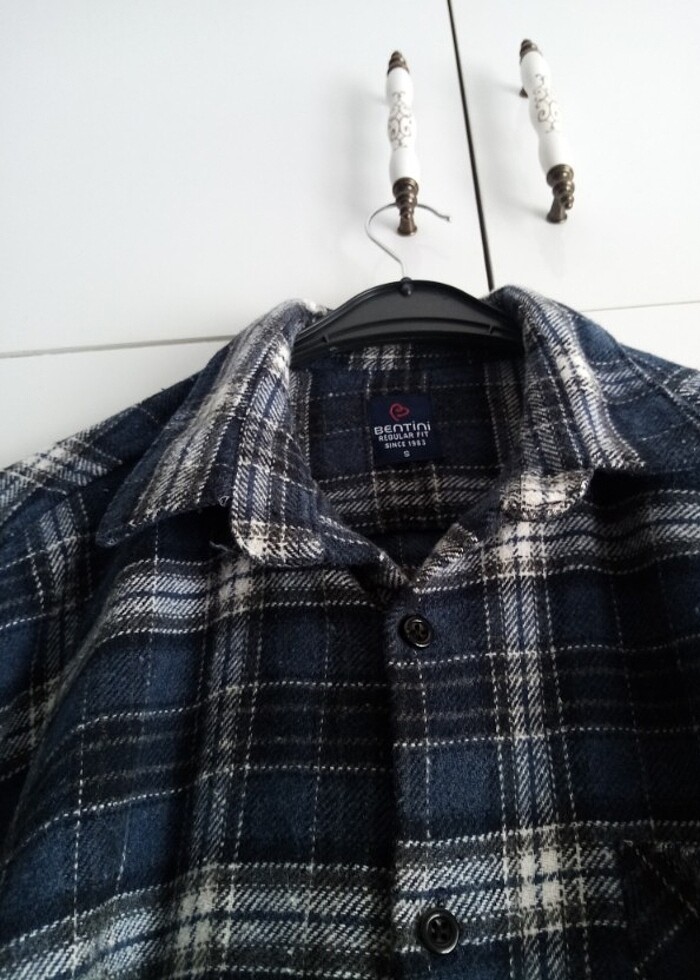 Erkek oduncu gömleği  - Görsel 2