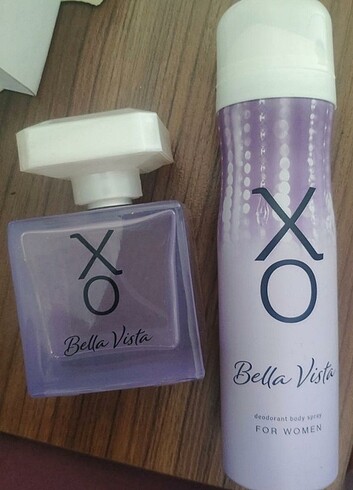 Ox bella vista parfüm ve deodorant az kullanılmış 