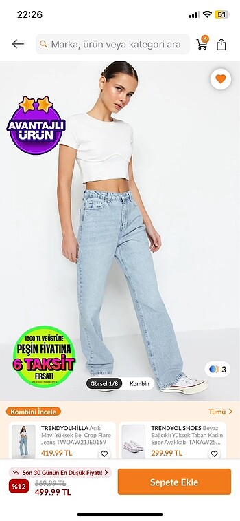 Trendyolmilla jean
