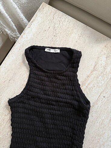 Pull and Bear Pull bear siyah elbise