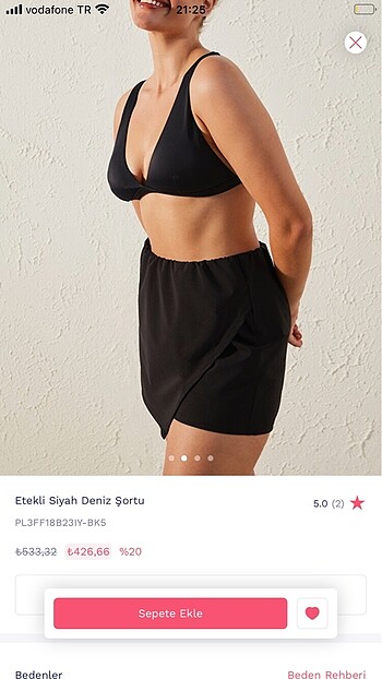 Penti deniz şortu