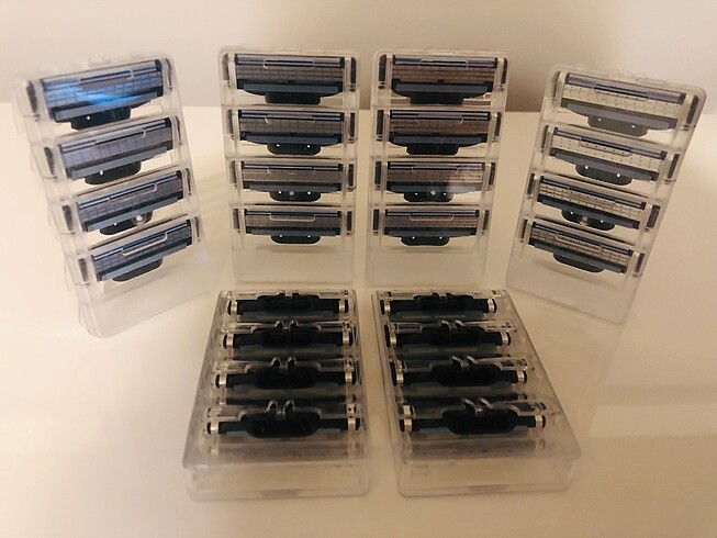 Gillette Mach 3 traş bıçak yedeği 12 li