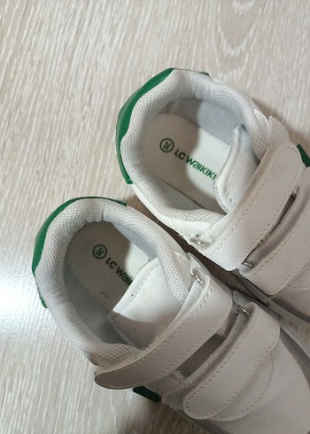 Erkek Çocuk Beyaz Gri Cırt Cırtlı Spor Ayakkabı - Görsel 2