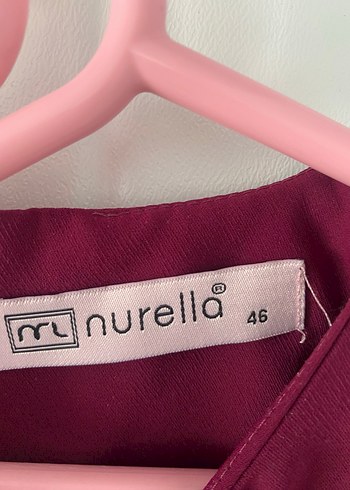 46 Beden Bordo Uzun Kollu Midi Kadın Tunik