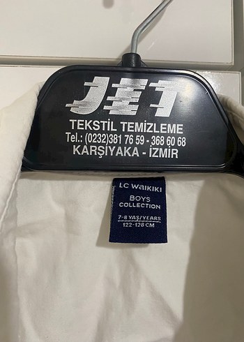 Erkek Çocuk Beyaz Pamuklu Gömlek - Görsel 2