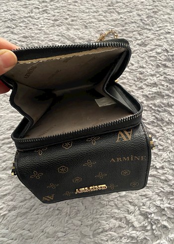 Zincir Detaylı Kahverengi Deri Kadın Çanta - Görsel 5