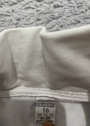 Beyaz Erkek Çocuk Fermuarlı İnce Ceket - Görsel 5