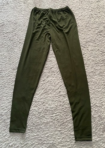 Kadın Yeşil Payetli Rahat Kesim Tayt - Görsel 3