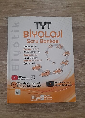 Biyotik tyt biyoloji soru bankası