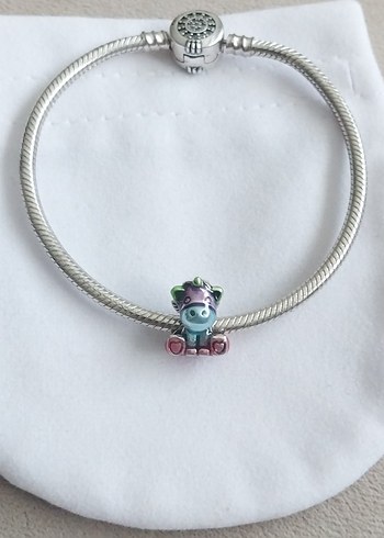Beden pembe Renk Renkli Gökkuşağı Bruno Unicorn Charm