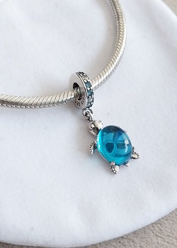 Pandora MURANO CAMI DENİZ KAPLUMBAĞASI SALLANTILI CHARM