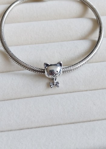 Kedi ve Fiyonk  Charm - Görsel 5