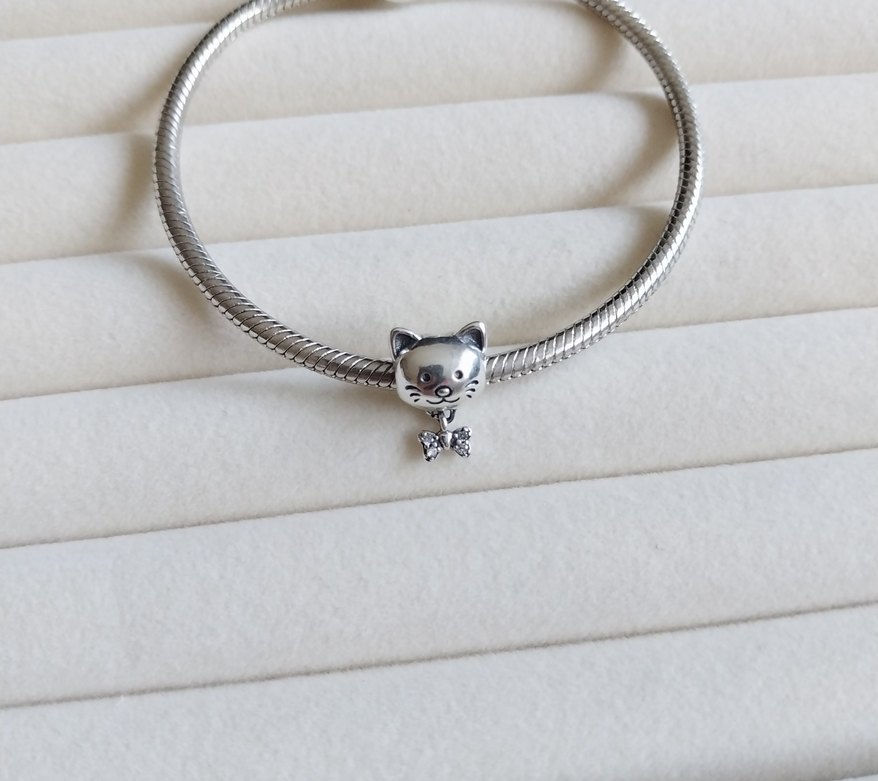 Kedi ve Fiyonk  Charm - Görsel 5