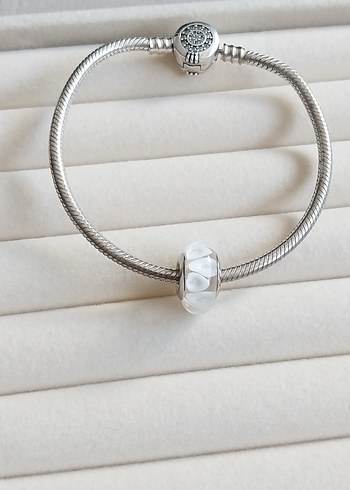 BEYAZ CAM MURANO CHARM - Görsel 4