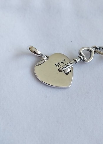 BEST FRİENDS ANAHTAR KALP CHARM - Görsel 5
