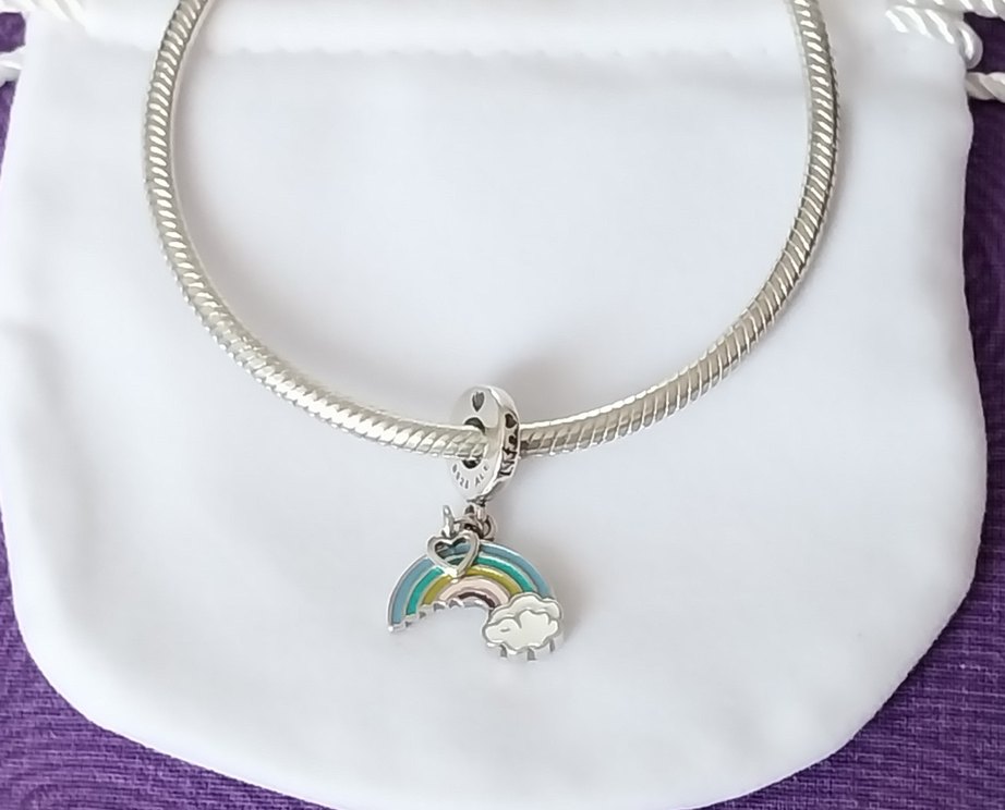 KALP VE BULUT GÖKKUŞAĞI CHARM - Görsel 2