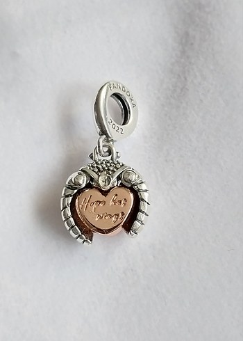 UĞURBÖCEGİ KALP DANGLE CHARM - Görsel 4