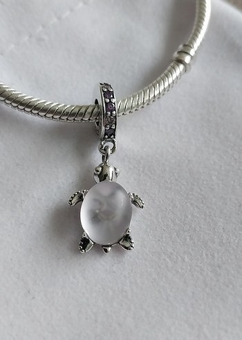 Pandora MURANO CAMI PEMBE DENİZ KAPLUMBAĞASI CHARM