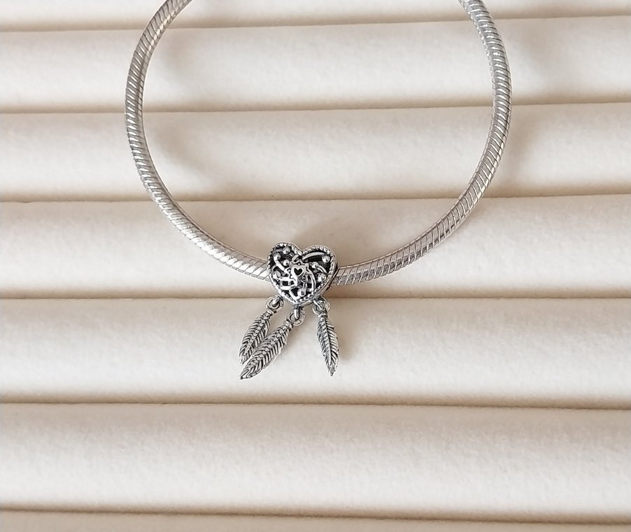 KAFES İŞİ DÜŞ KAPANI VE ÜÇ YAPRAK CHARM - Görsel 2