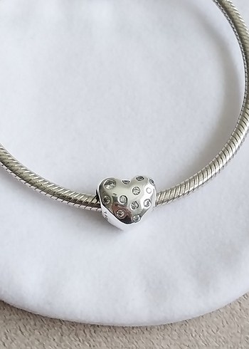 IŞILTILI KALP CHARM - Görsel 4