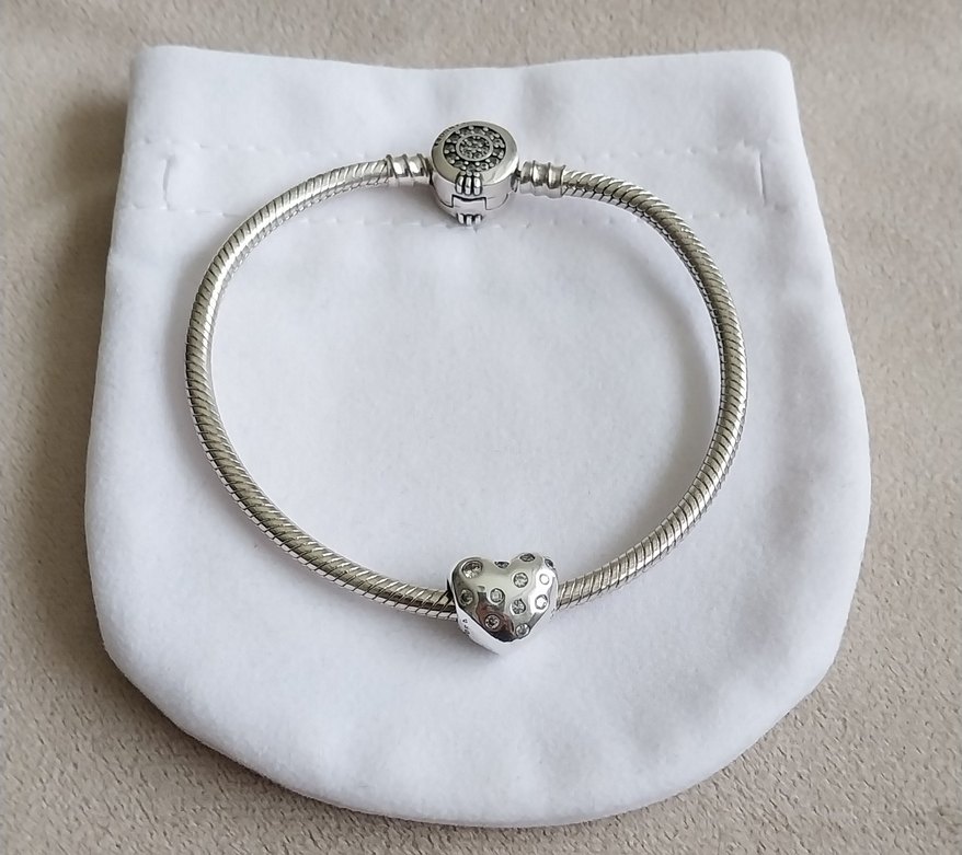 IŞILTILI KALP CHARM - Görsel 5