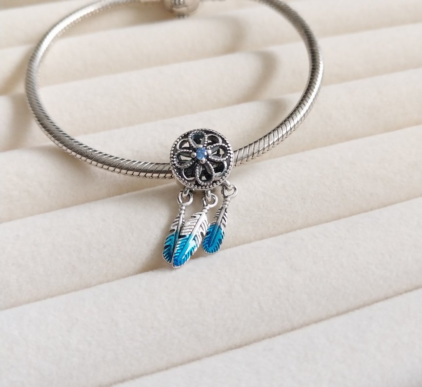 MAVİ SPİRİTÜEL DÜŞKAPANI CHARM - Görsel 2