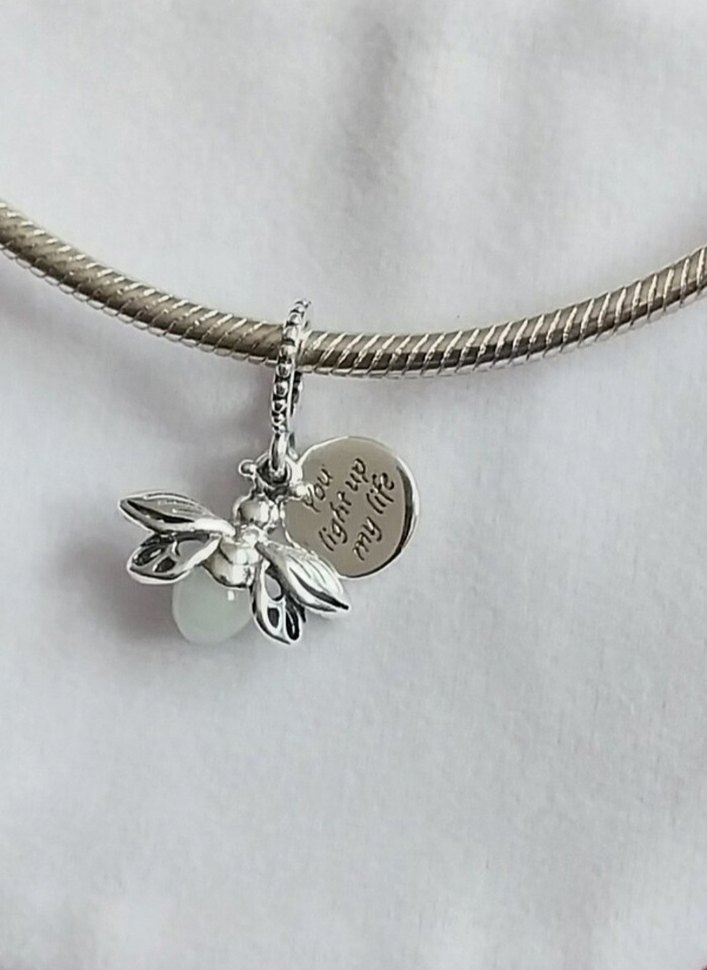 Karanlıkta Parlayan Ateşböceği Sallantılı Charm - Görsel 2