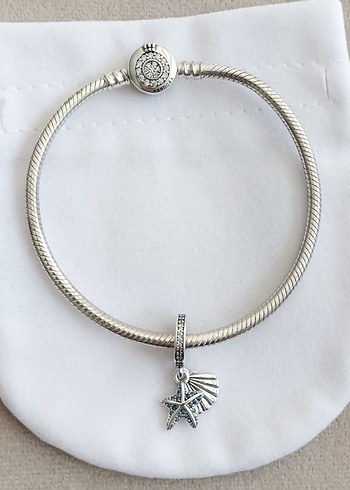 Tropikal Deniz Yıldızı ve Deniz Kabuğu Charm - Görsel 5