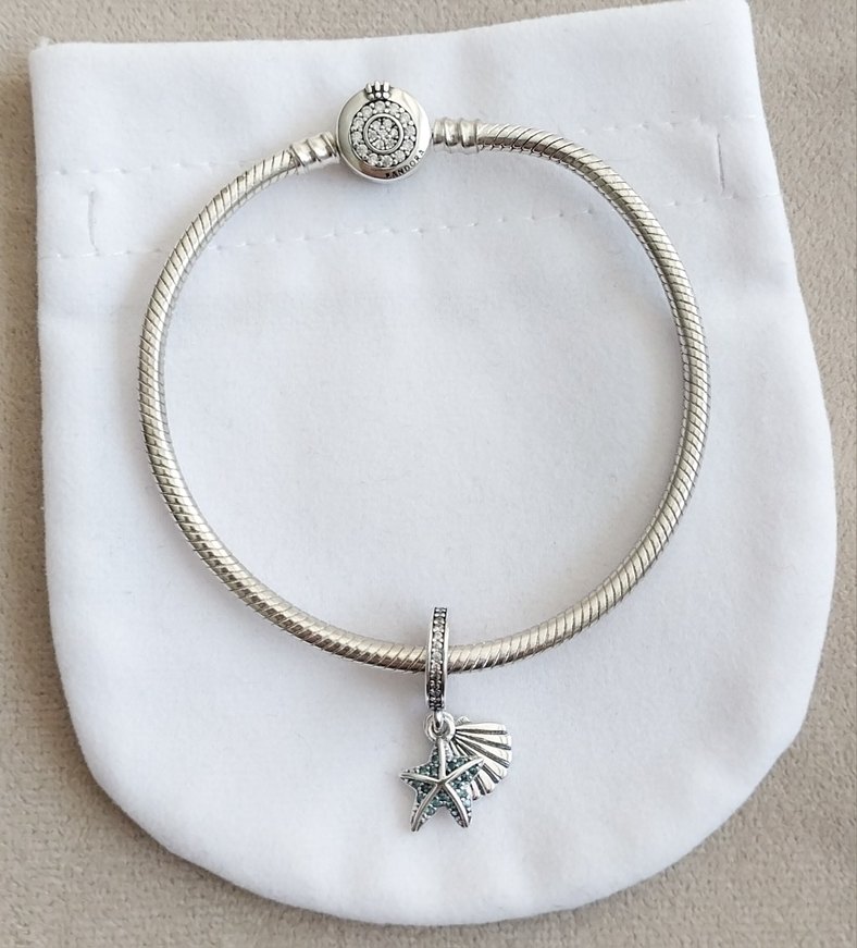 Tropikal Deniz Yıldızı ve Deniz Kabuğu Charm - Görsel 5