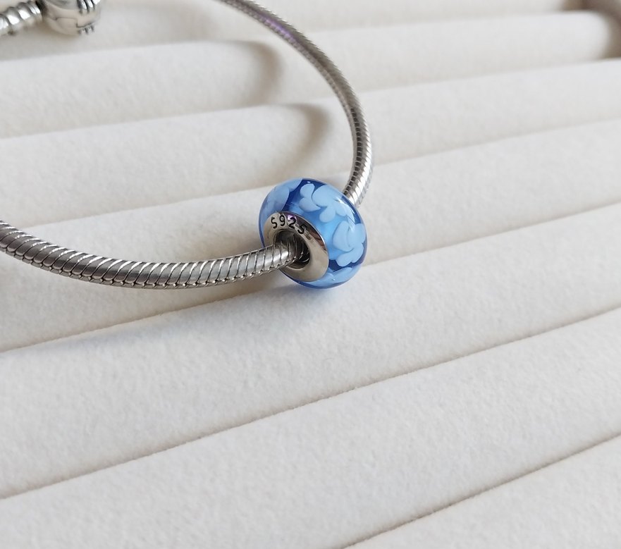 MAVİ CAM MURANO CHARM - Görsel 3